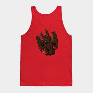 Chocolate Toothless Tank Top